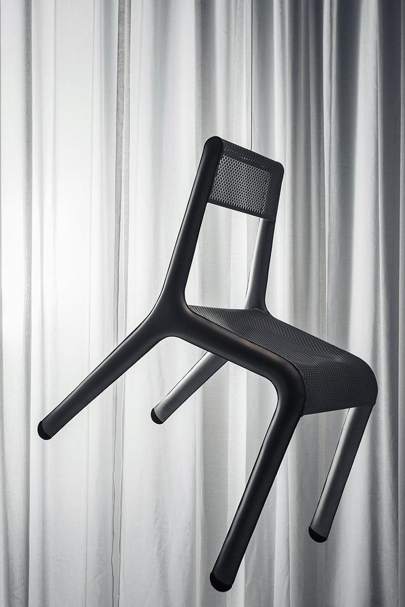 Krzesło ULTRALEGGERA anodowy czarny Zieta Studio Eye on Design