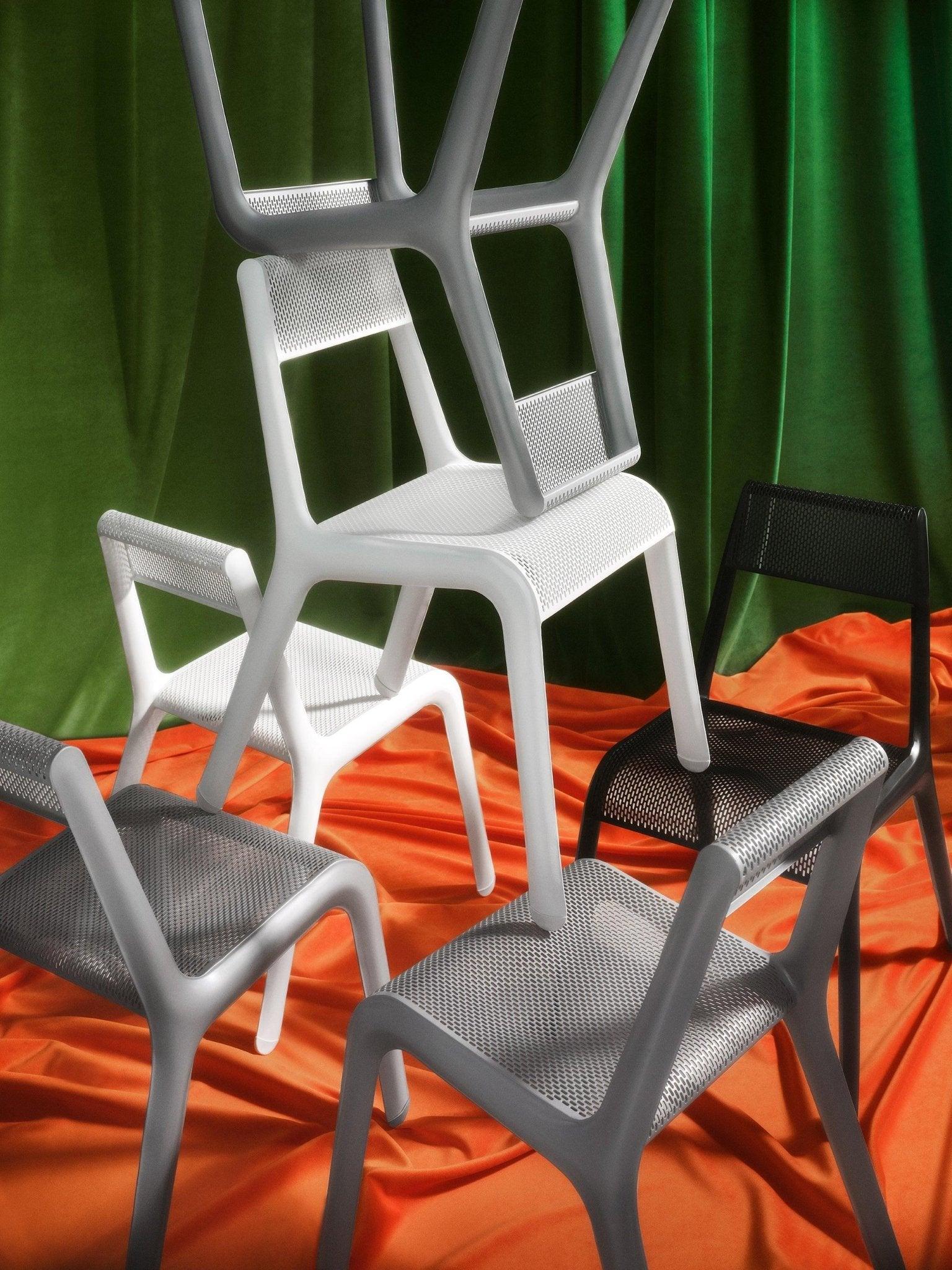 Krzesło ULTRALEGGERA kamienny szary mat Zieta Studio Eye on Design