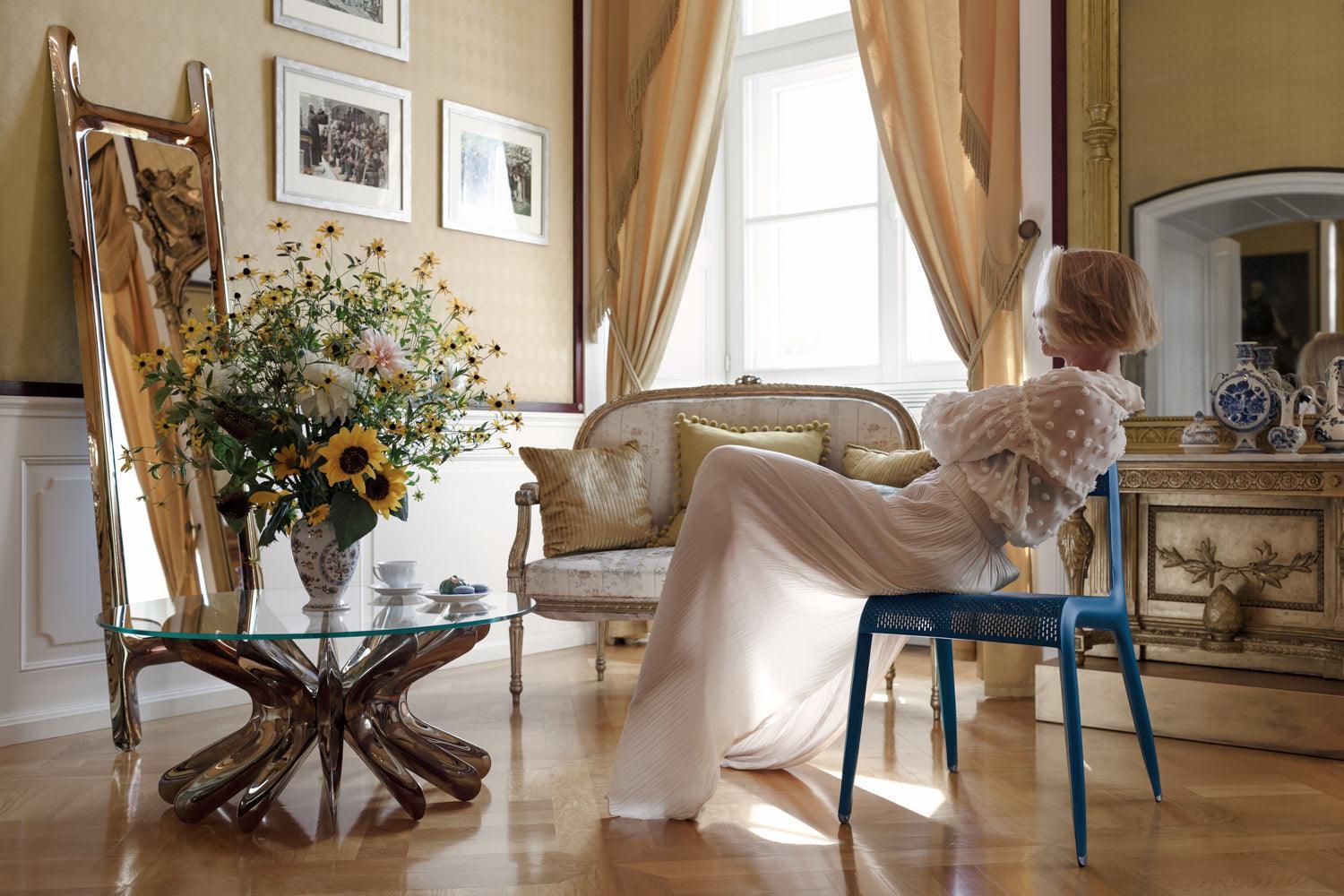 Krzesło ULTRALEGGERA szaroniebieski mat Zieta Studio Eye on Design