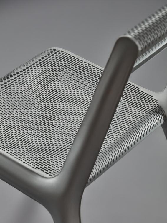 Krzesło ULTRALEGGERA szary mech mat Zieta Studio Eye on Design