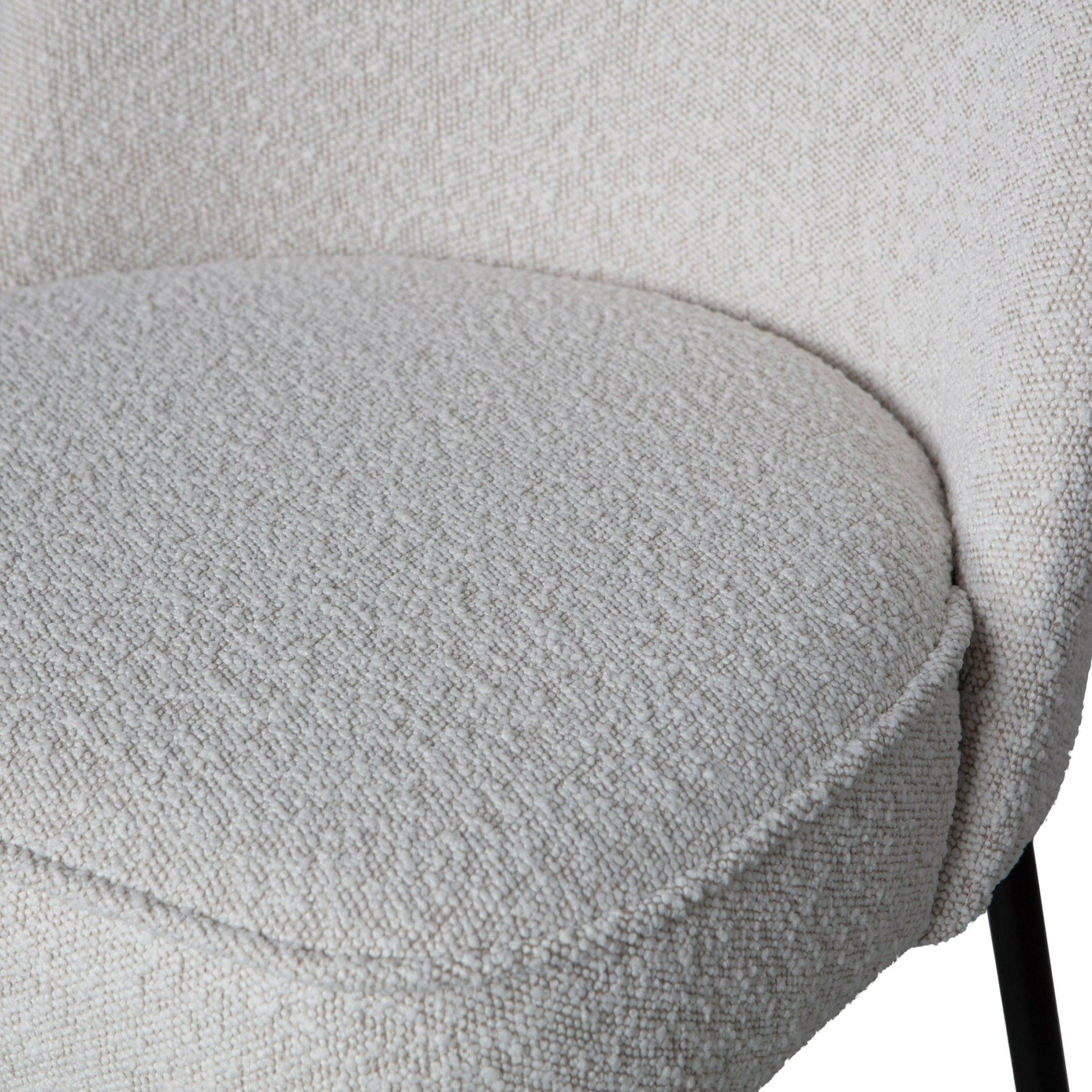 Krzesło VOGUE boucle biały Be Pure Eye on Design