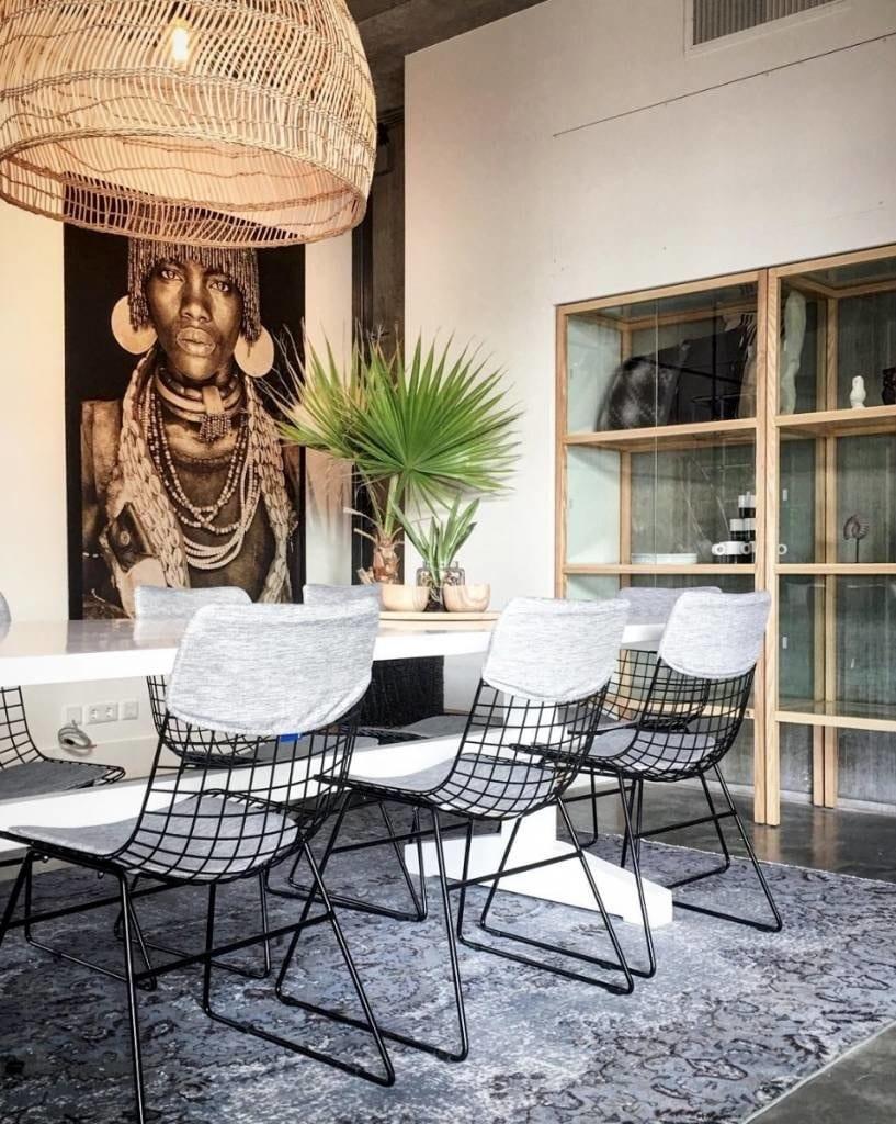 Krzesło WIRE czarny HKliving Eye on Design