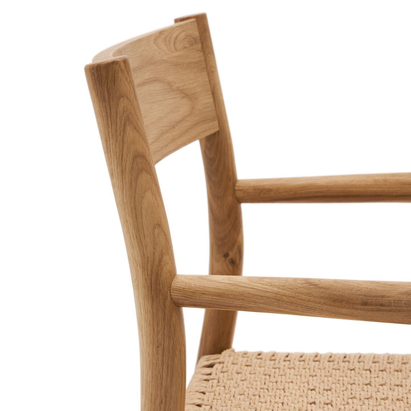Krzesło YALIA lite drewno dębowe La Forma Eye on Design