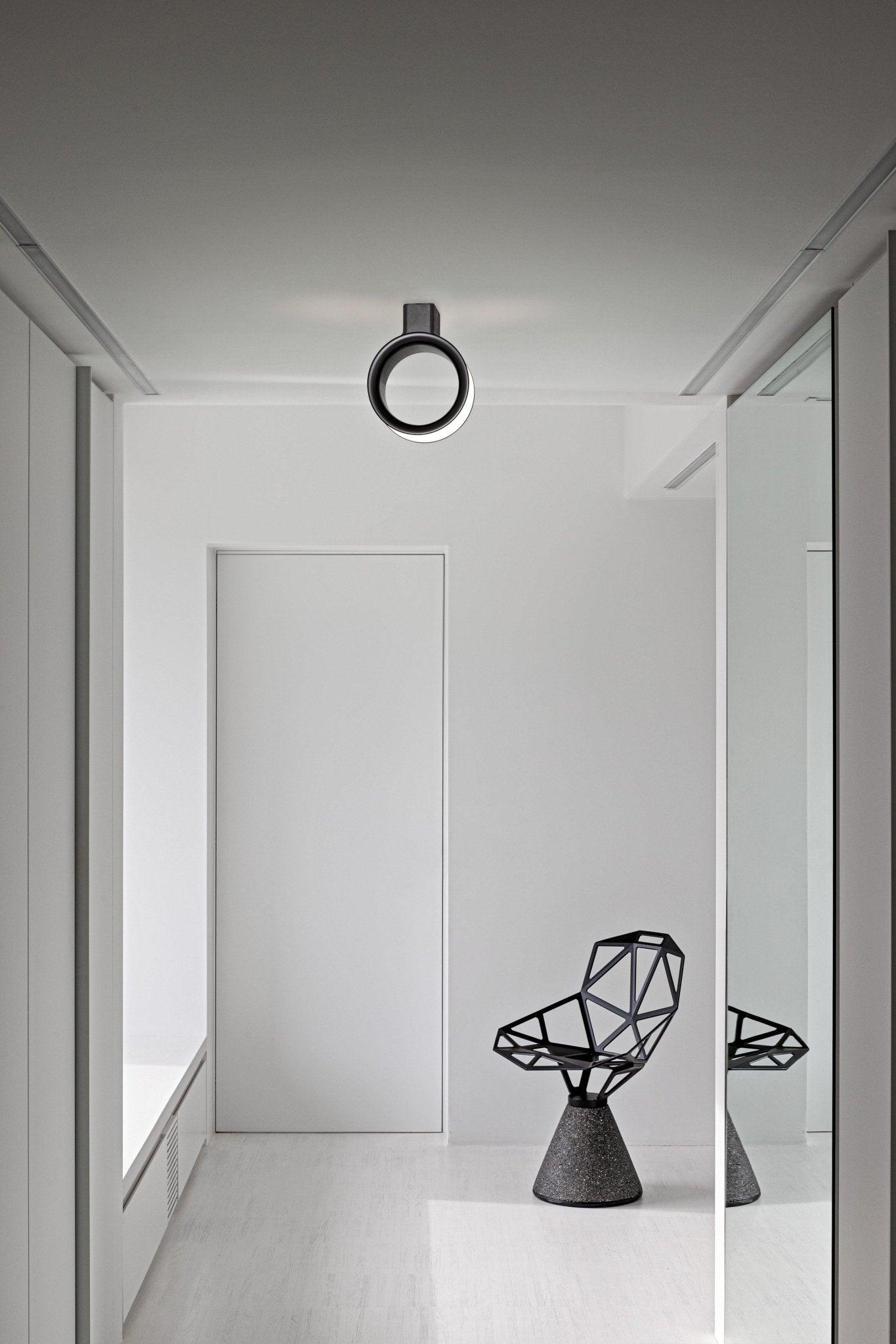 Krzesło z betonową podstawą CHAIR_ONE niebieski Magis Eye on Design