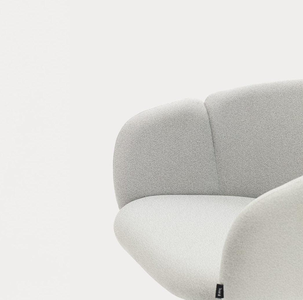 Krzesło z podłokietnikami ADD szary Teulat Eye on Design