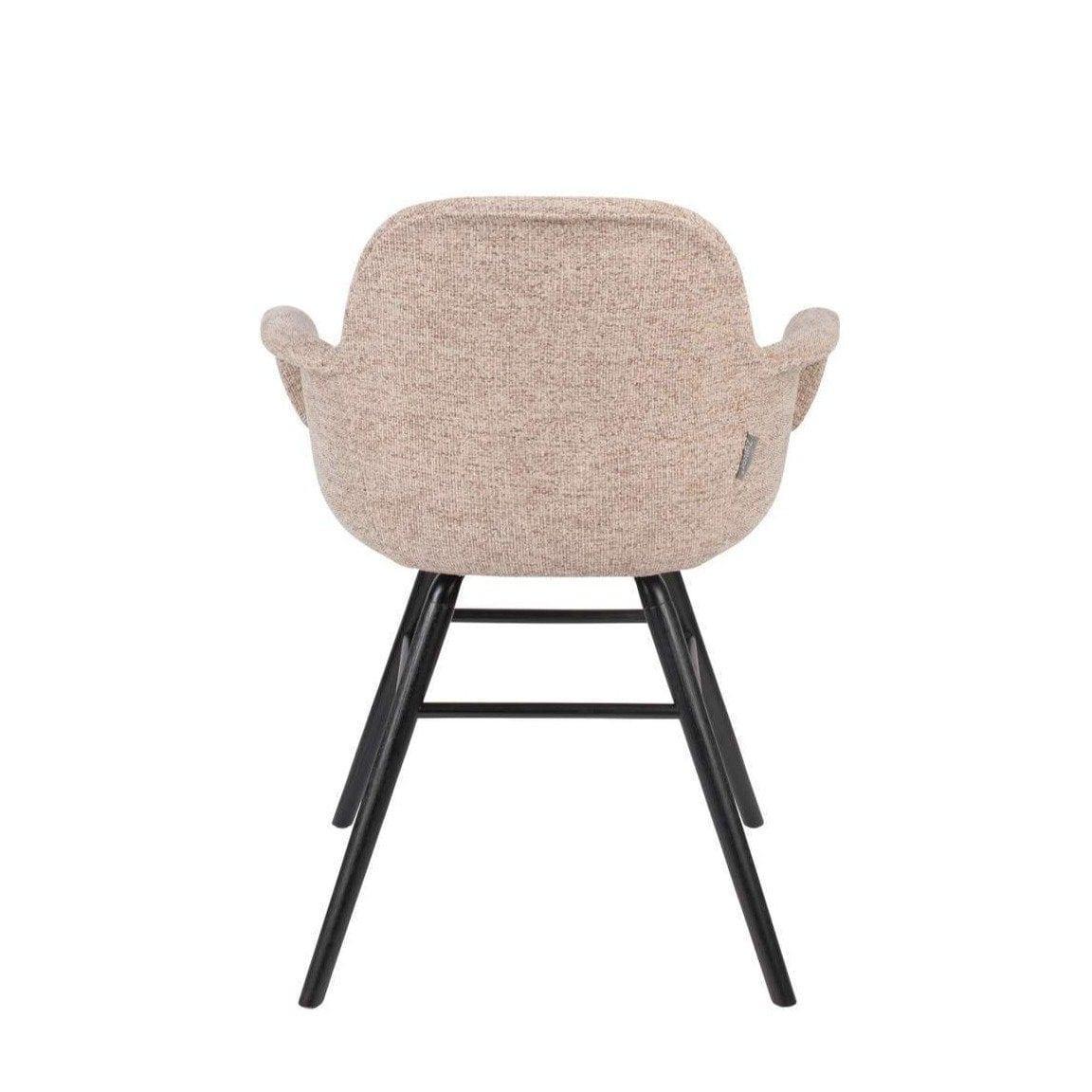 Krzesło z podłokietnikami ALBERT KUIP SOFT beżowy Zuiver Eye on Design