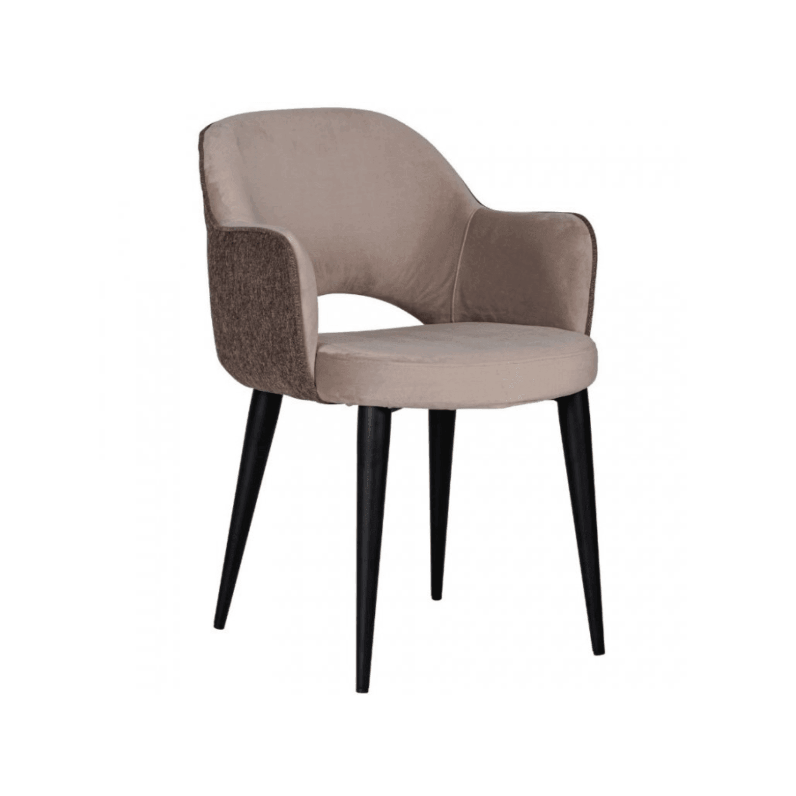 Krzesło z podłokietnikami GIOVANNA brązowy Richmond Interiors Eye on Design