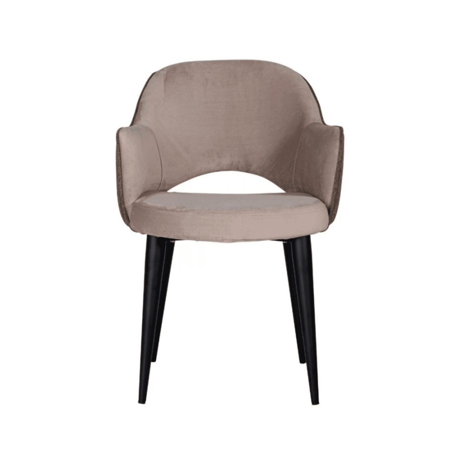 Krzesło z podłokietnikami GIOVANNA brązowy Richmond Interiors Eye on Design