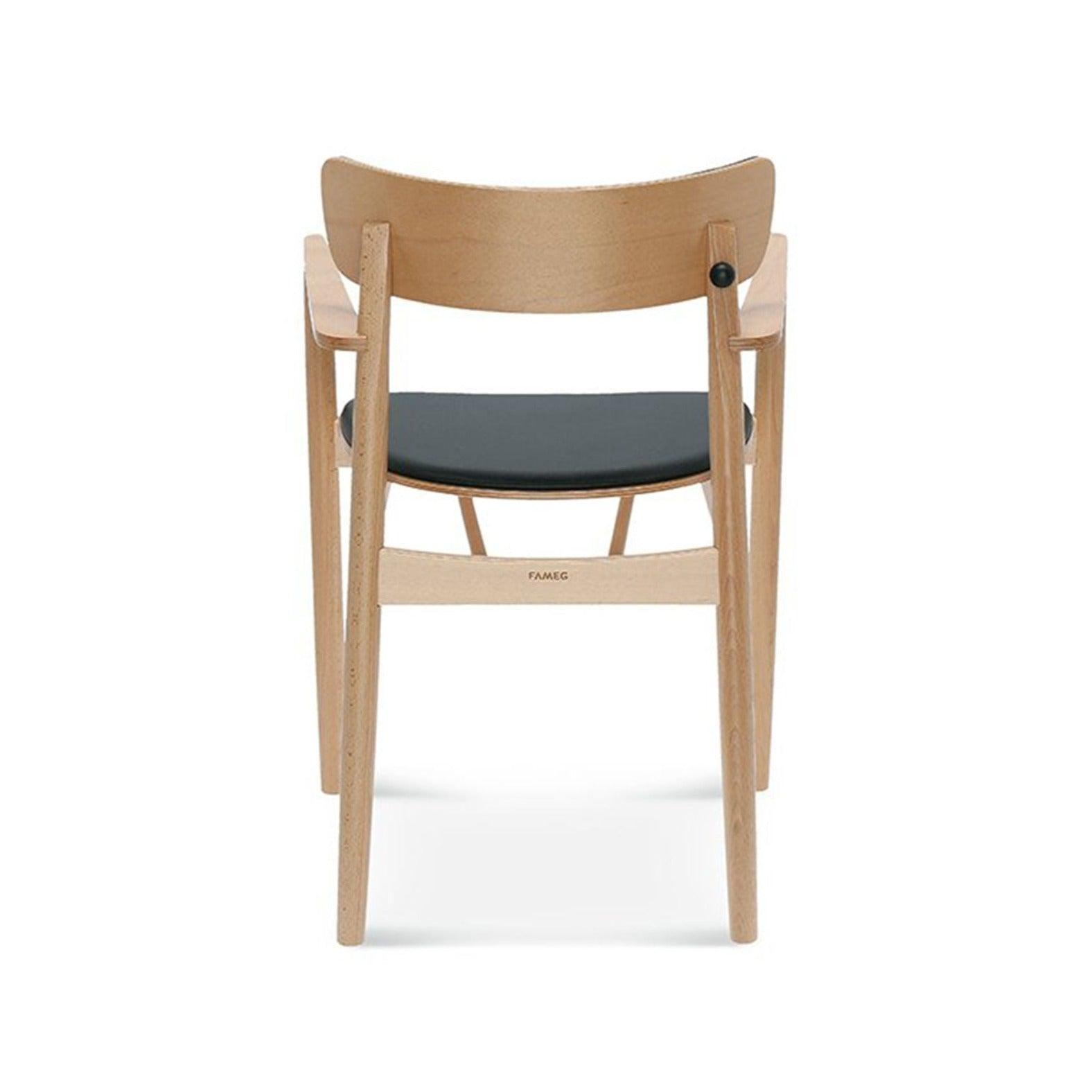 Krzesło z podłokietnikami NOPP B-1803/1 lite drewno bukowe Fameg Eye on Design