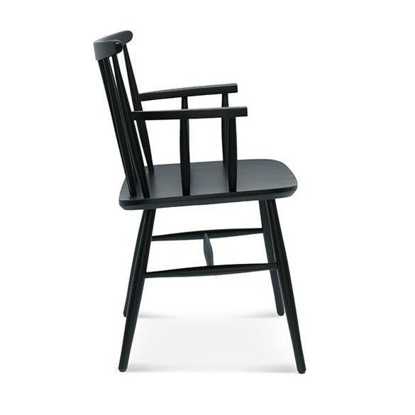 Krzesło z podłokietnikami WAND B-1102/1 lite drewno bukowe Fameg Eye on Design