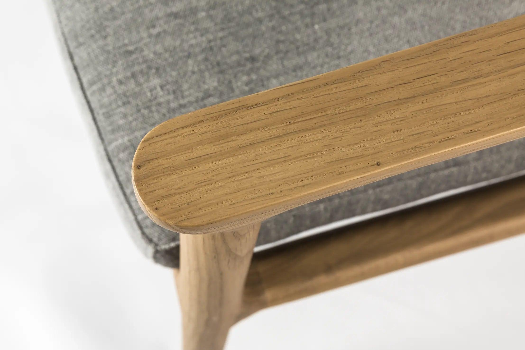 Krzesło z podłokietnikami ZIO drewno dębowe Moooi Eye on Design