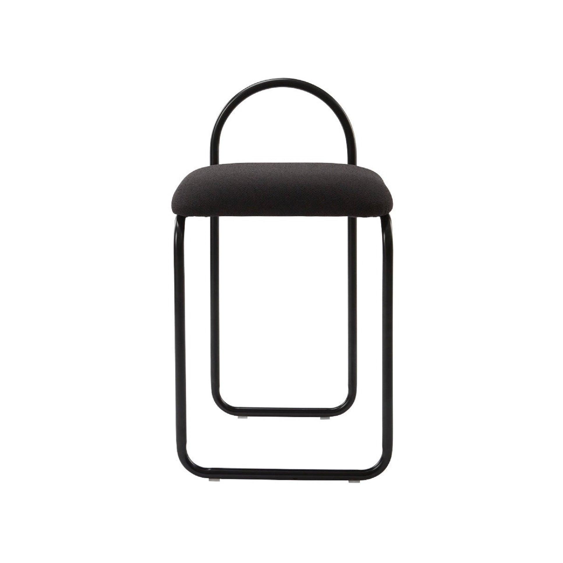 Krzesło z tkaniną boucle ANGUI antracytowy AYTM Eye on Design