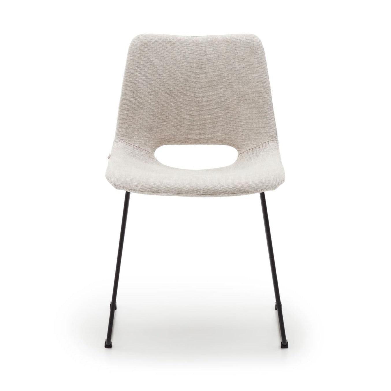 Krzesło ZAHARA jasnobeżowy La Forma Eye on Design