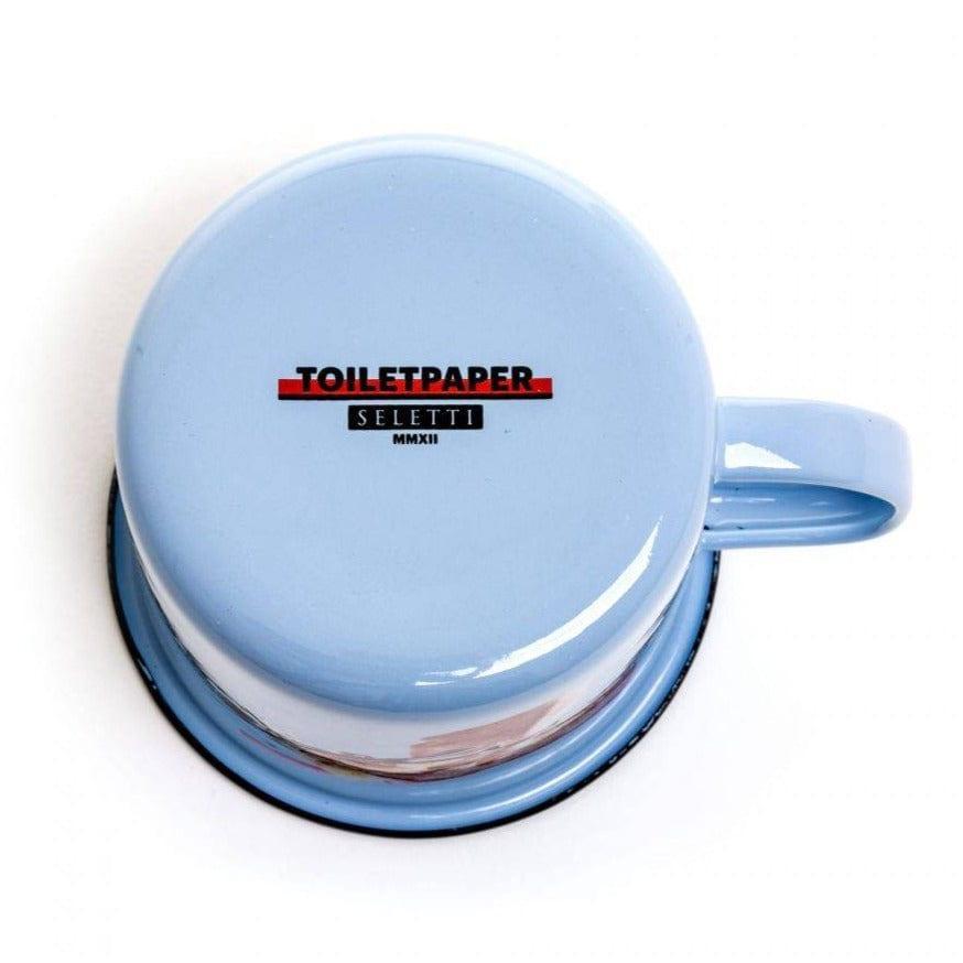 Kubek emaliowany HORSE niebieski Seletti Eye on Design