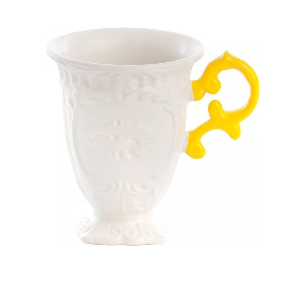 Kubek I-WARES I-MUG żółty Seletti Eye on Design