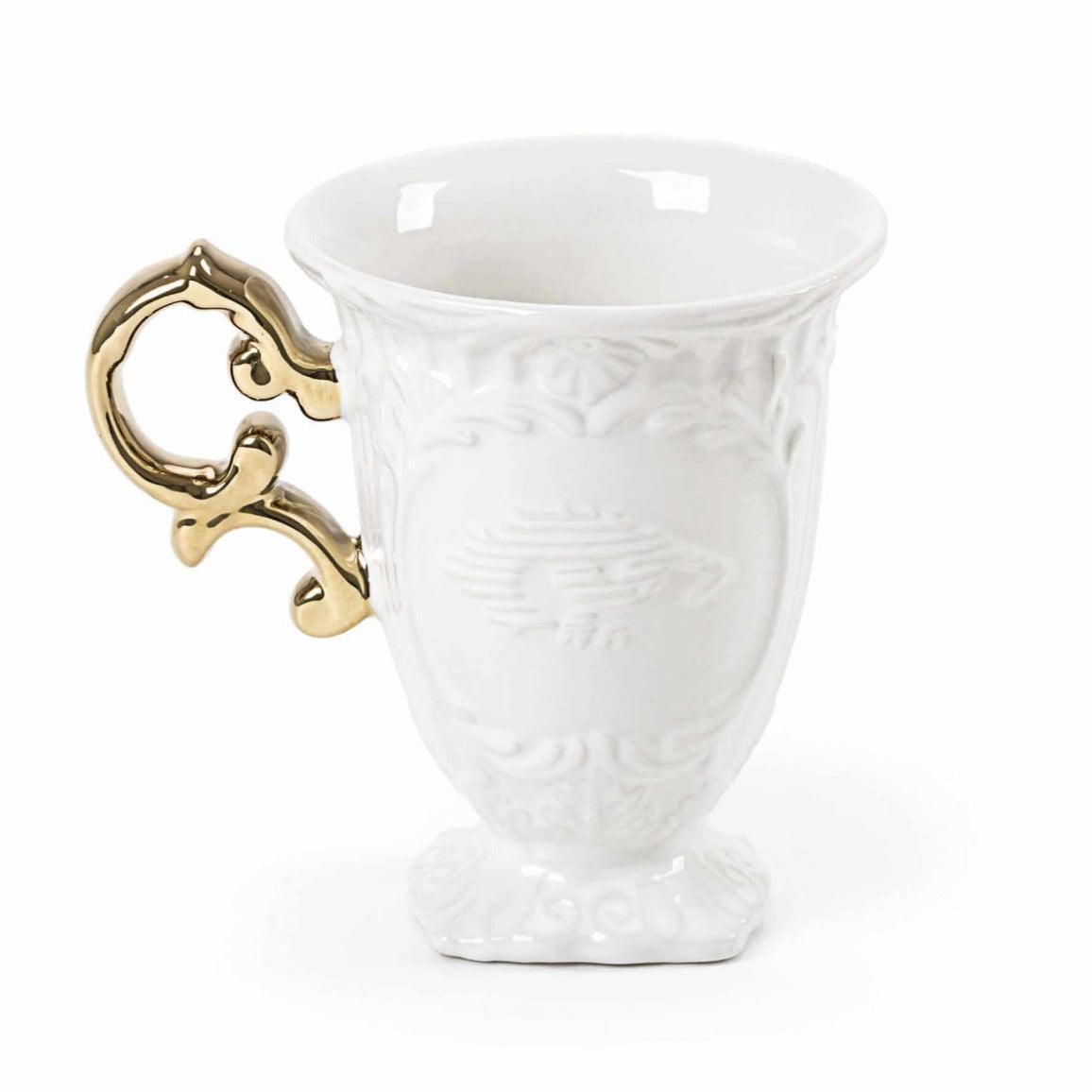 Kubek I-WARES złoty Seletti Eye on Design