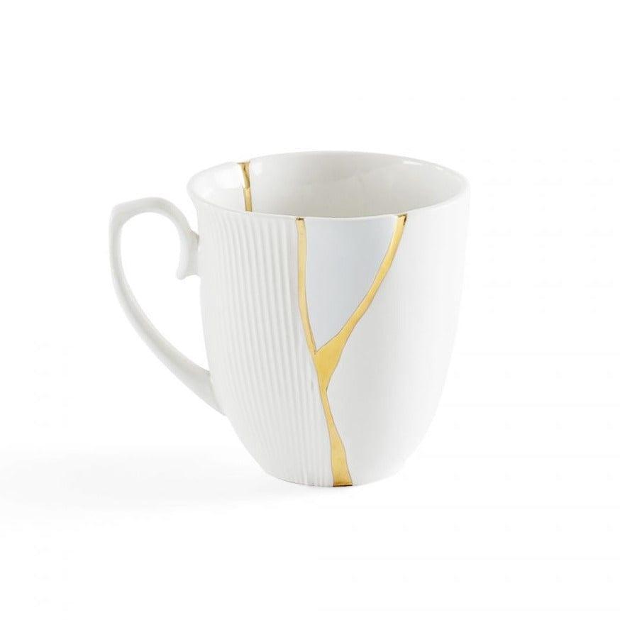 Kubek KINTSUGI #2 porcelanowy Seletti Eye on Design