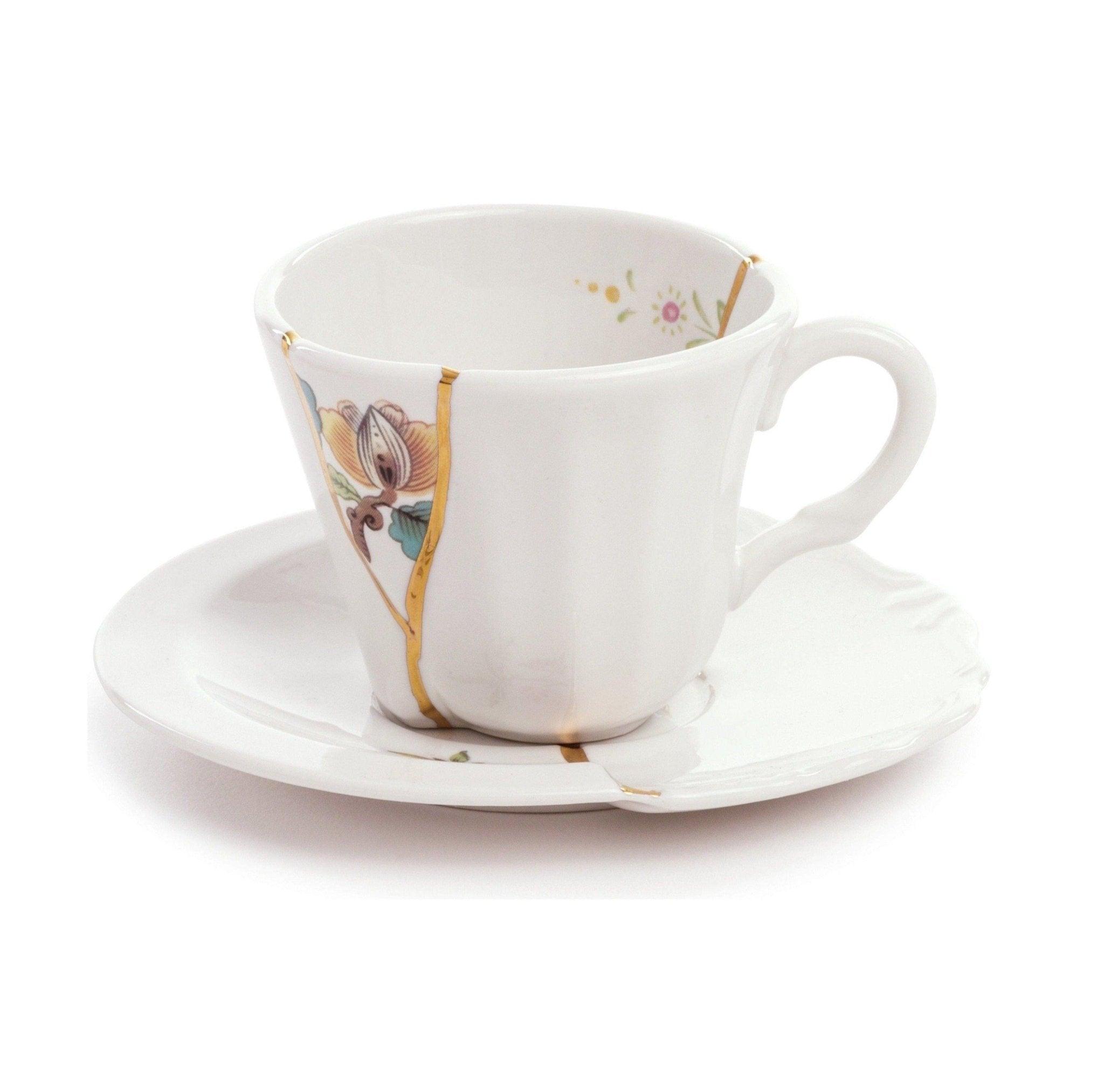 Kubek KINTSUGI #3 porcelanowy Seletti Eye on Design