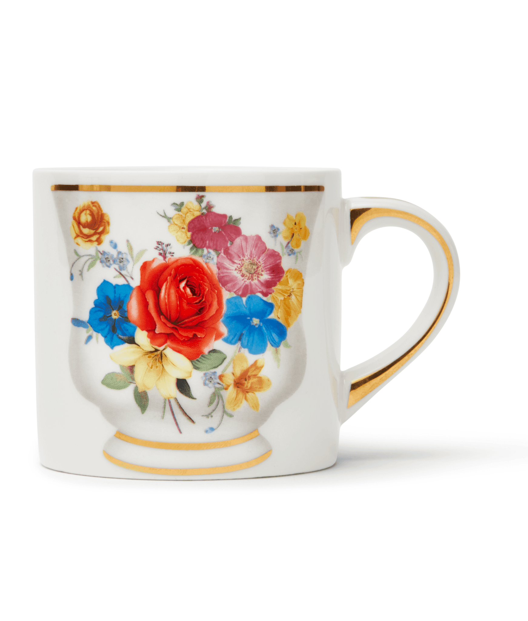 Kubek STIENTJE VEENSTRA FLOWER biały Pols Potten Eye on Design