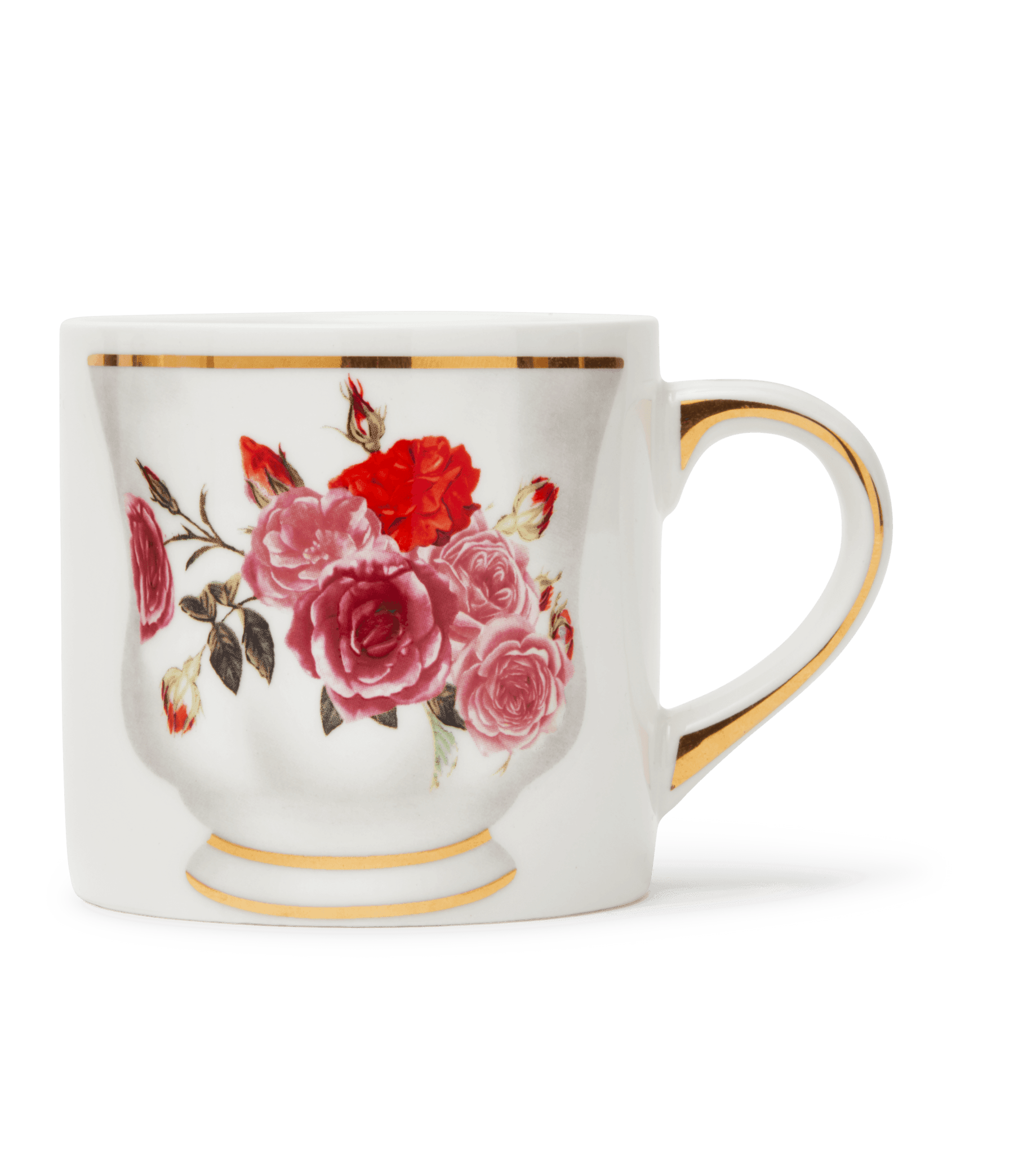 Kubek TRUDEL BREITBAUER FLOWER biały Pols Potten Eye on Design