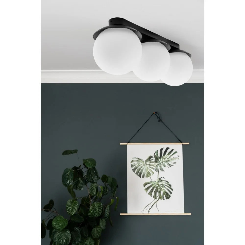 Plafondlamp KUUL TRIO wit