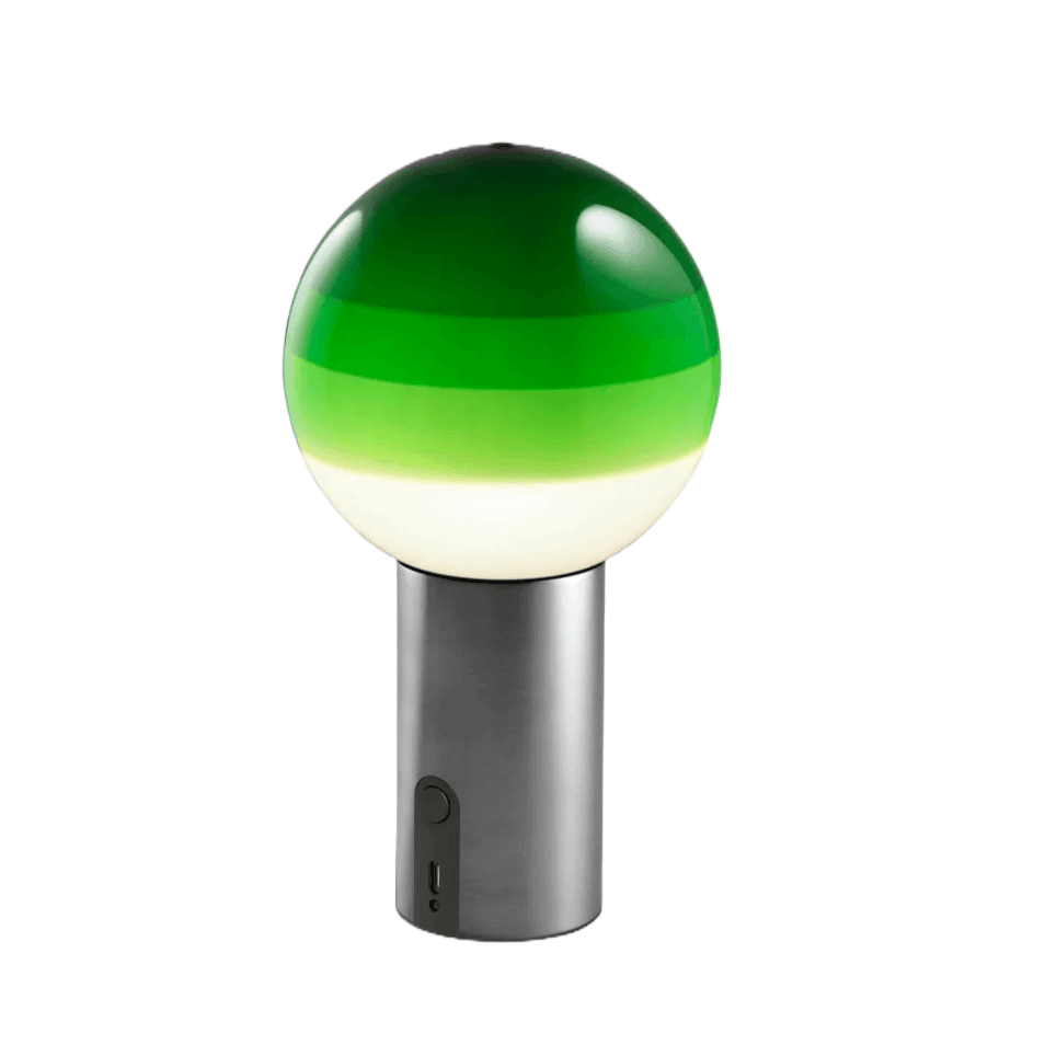 Lampa akumulatora DIPPING zielony Marset Eye on Design