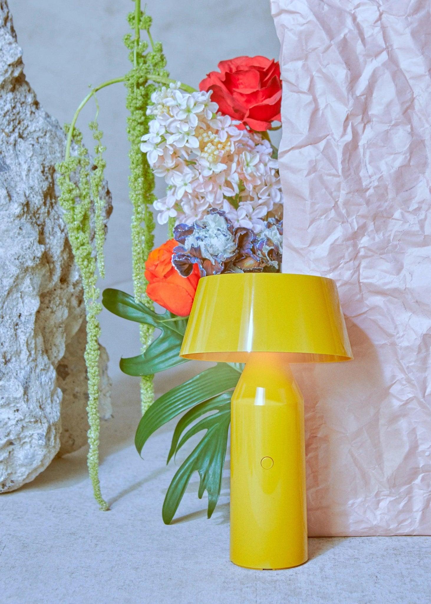 Lampa akumulatorowa BICOCA żółty Marset Eye on Design