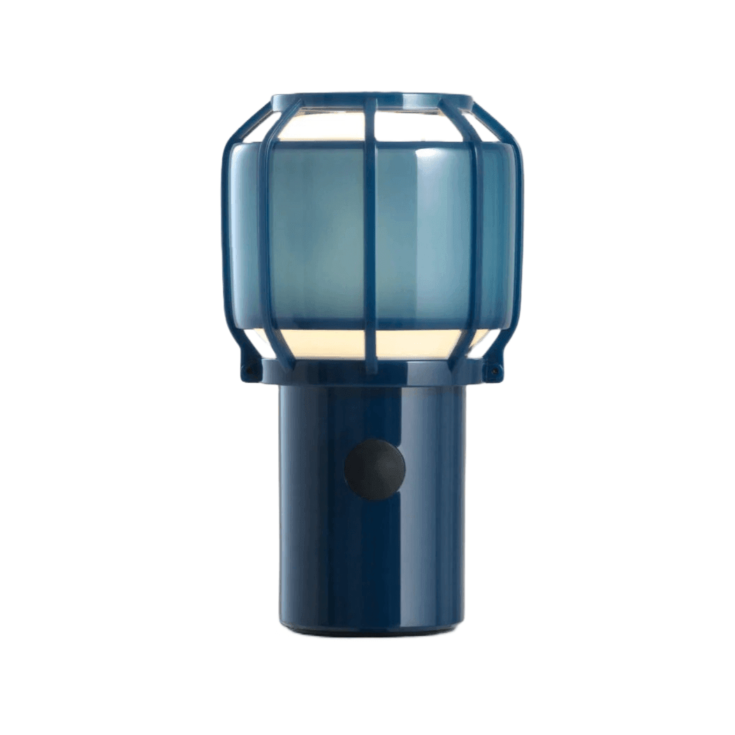 Lampa akumulatorowa CHISPA niebieski Marset Eye on Design