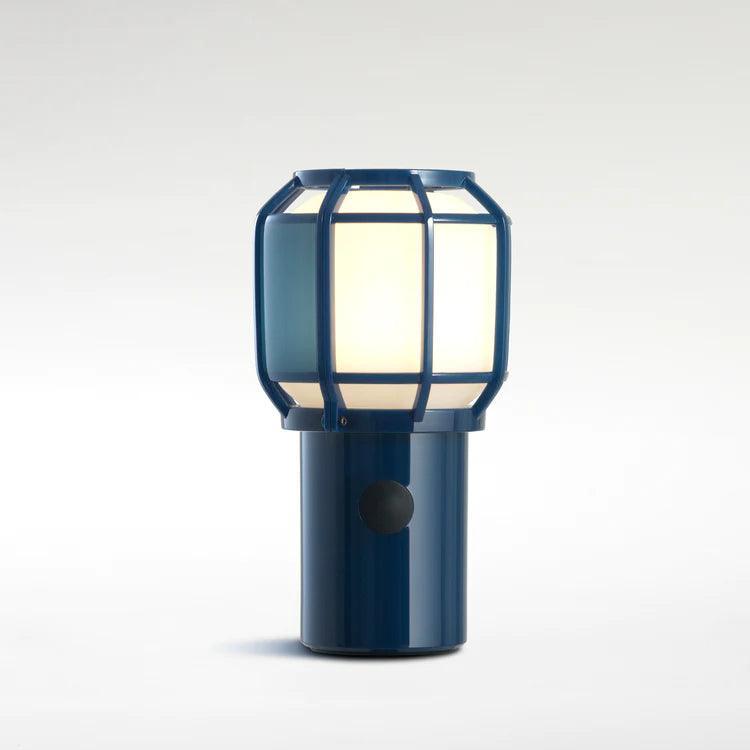 Lampa akumulatorowa CHISPA niebieski Marset Eye on Design