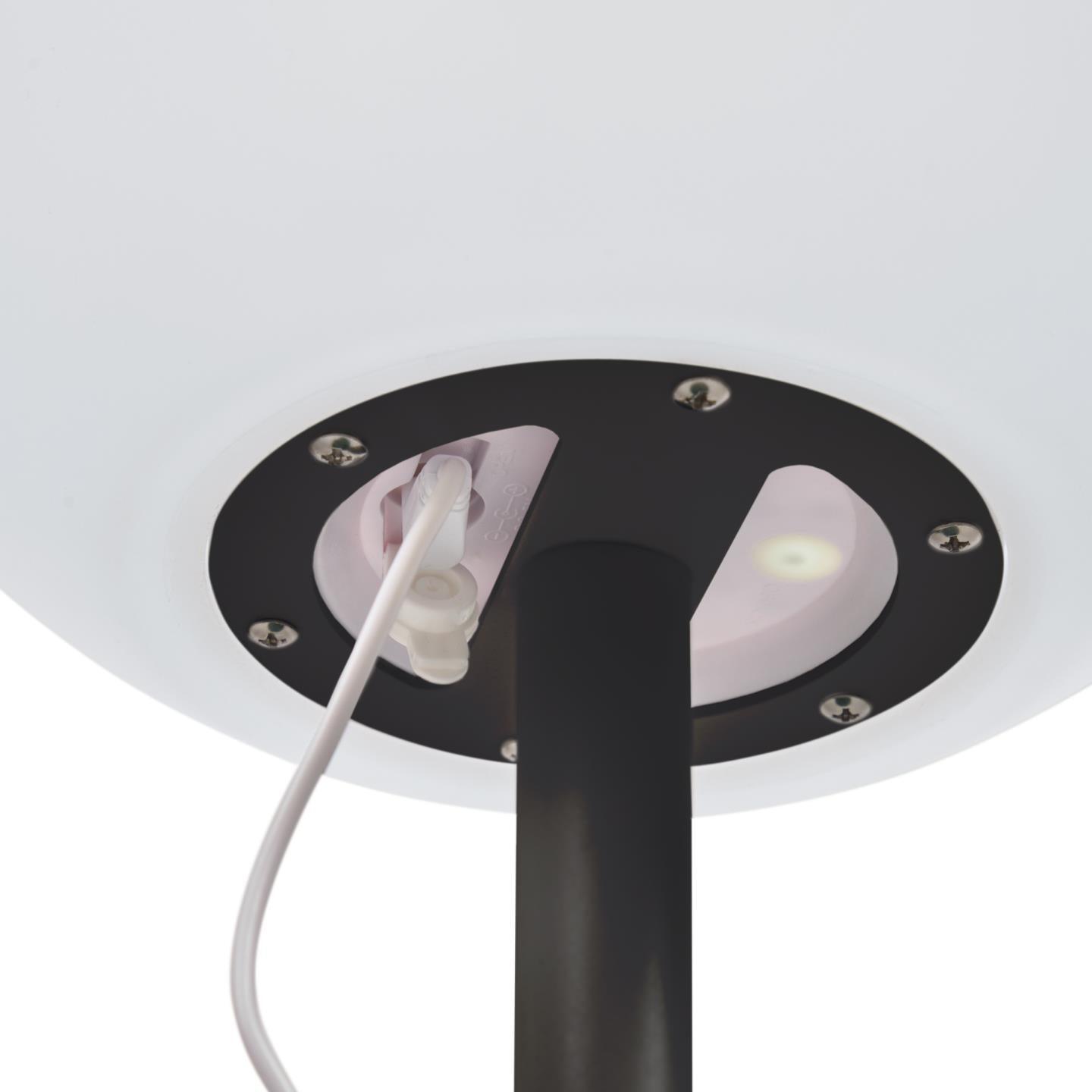 Lampa akumulatorowa DINESH czarny La Forma Eye on Design