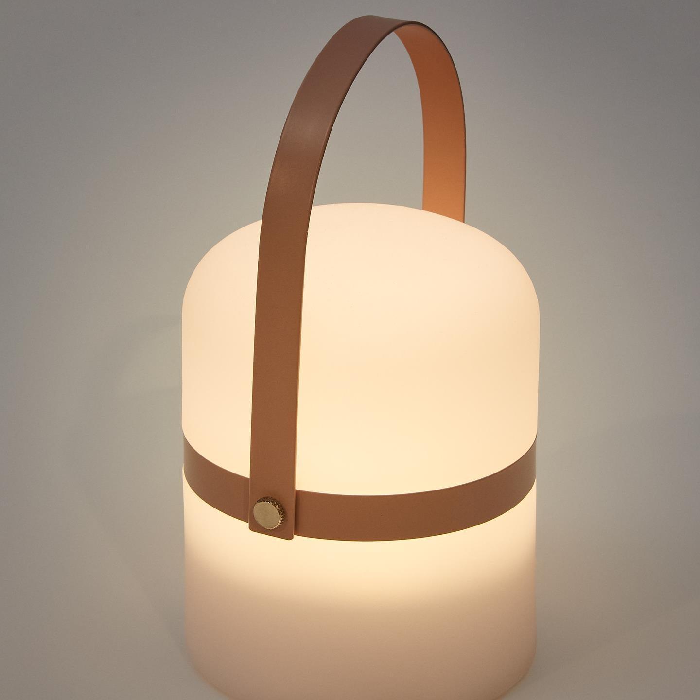 Lampa akumulatorowa RIDLEY MINI jasnoróżowy La Forma Eye on Design