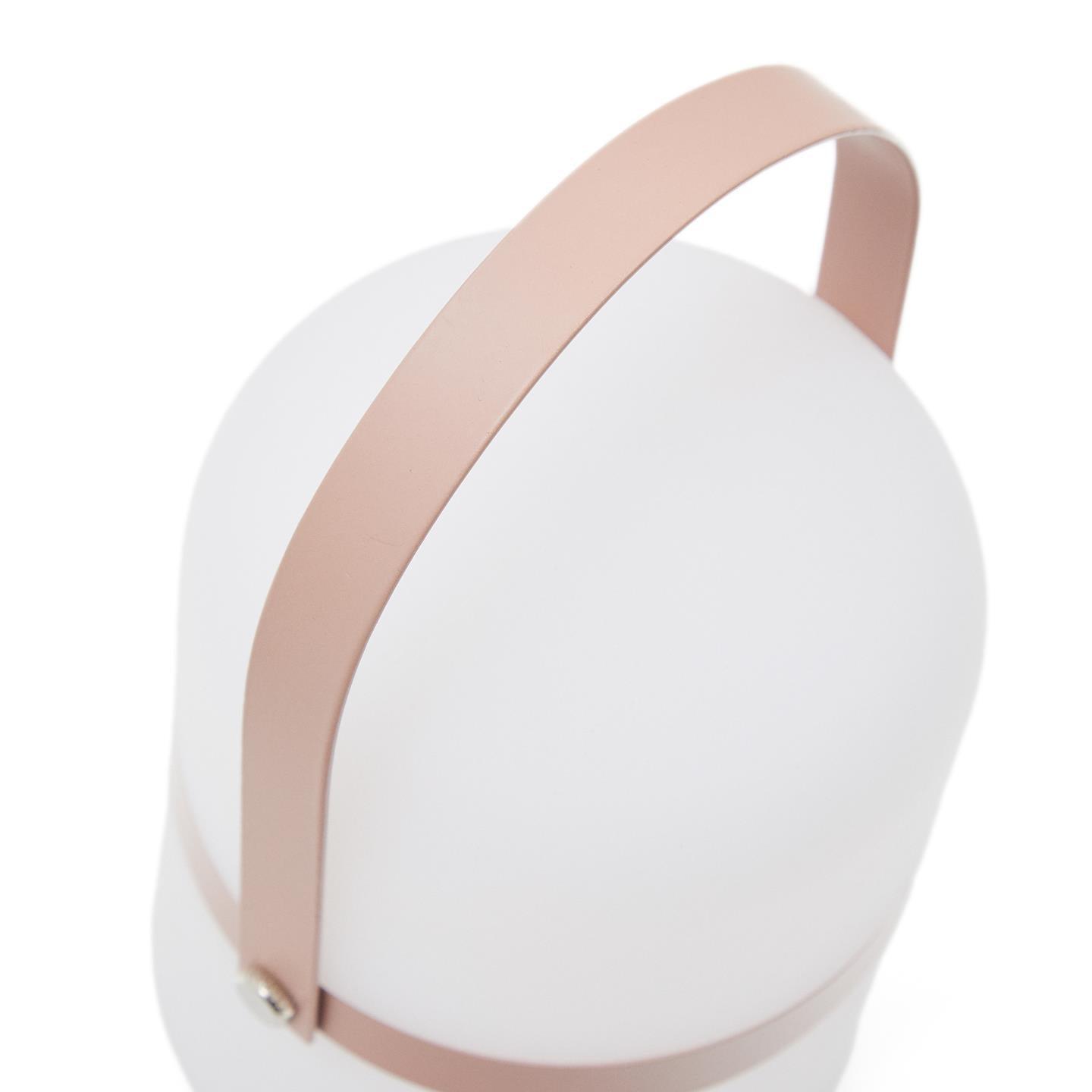 Lampa akumulatorowa RIDLEY MINI jasnoróżowy La Forma Eye on Design