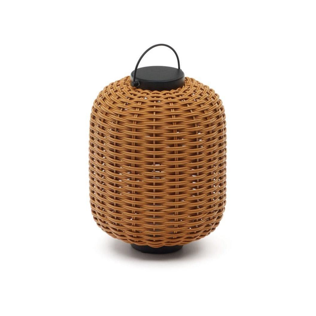 Lampa akumulatorowa SARANELLA brązowy rattan La Forma 37 cm Eye on Design