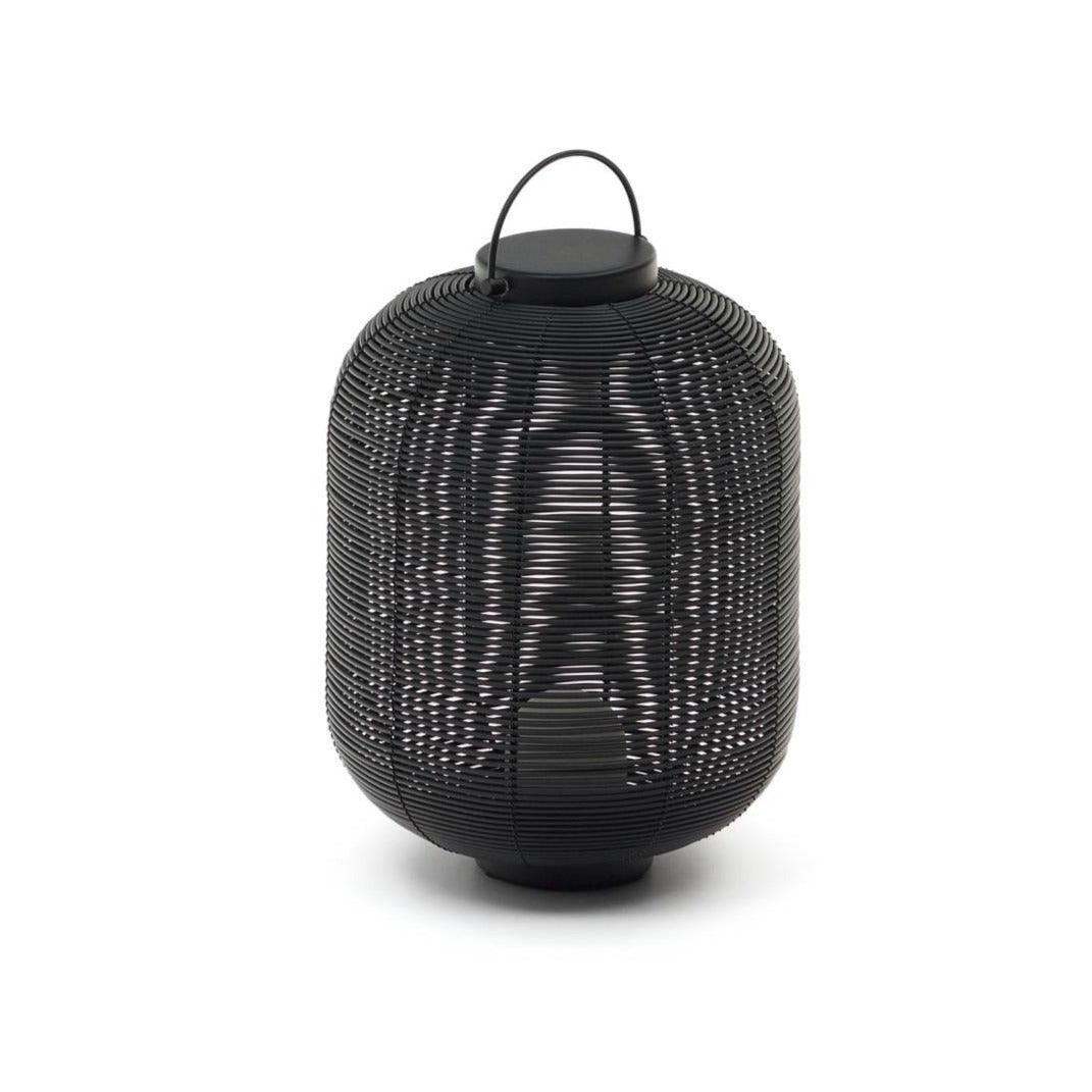 Lampa akumulatorowa SARANELLA czarny rattan La Forma 37 cm Eye on Design
