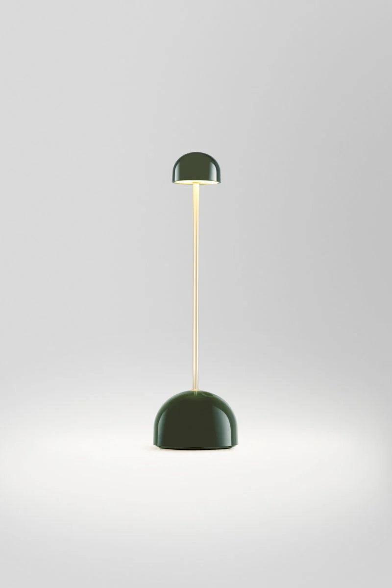 Lampa akumulatorowa SIPS zielony ze złotym Marset Eye on Design