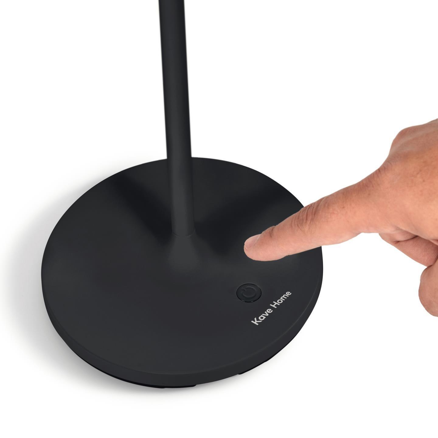 Lampa akumulatorowa stołowa DINESH czarny La Forma Eye on Design