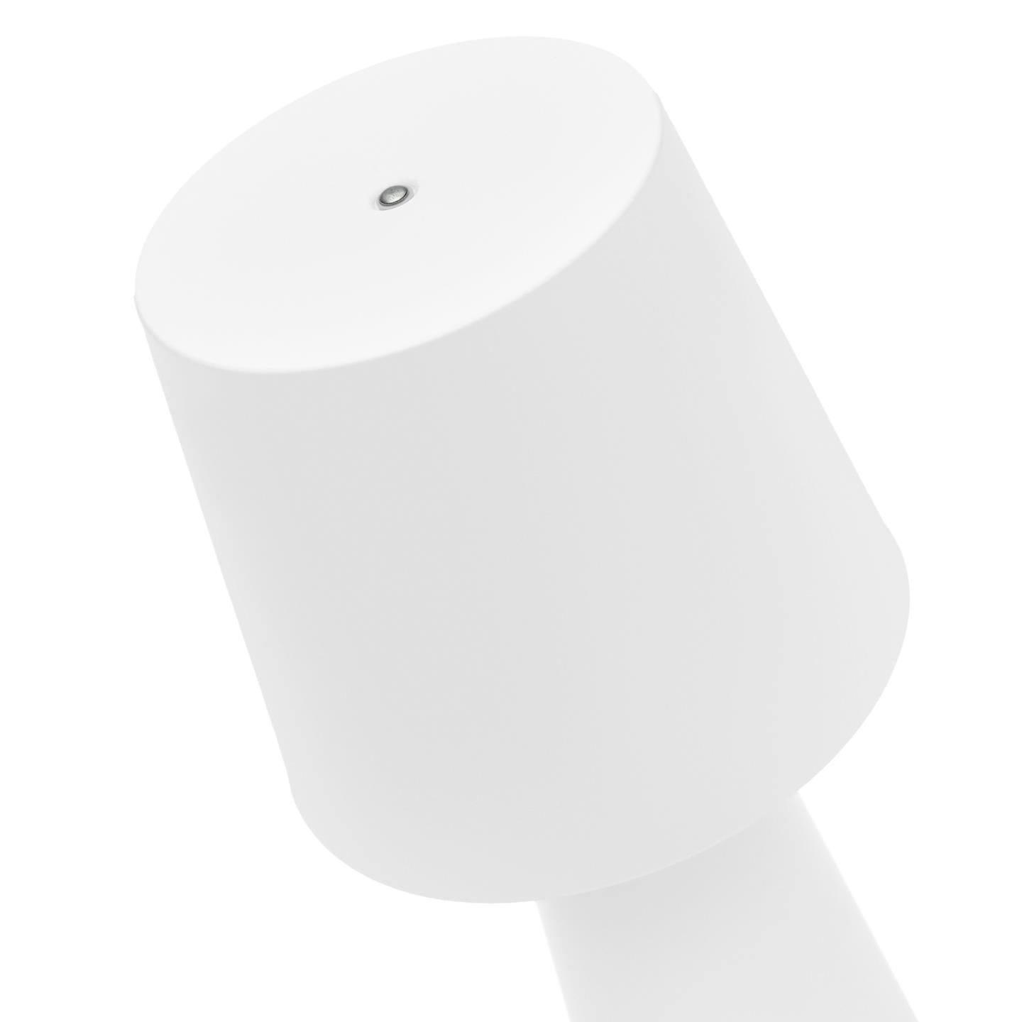 Lampa akumulatorowa zewnętrzna ARENYS biały La Forma Eye on Design