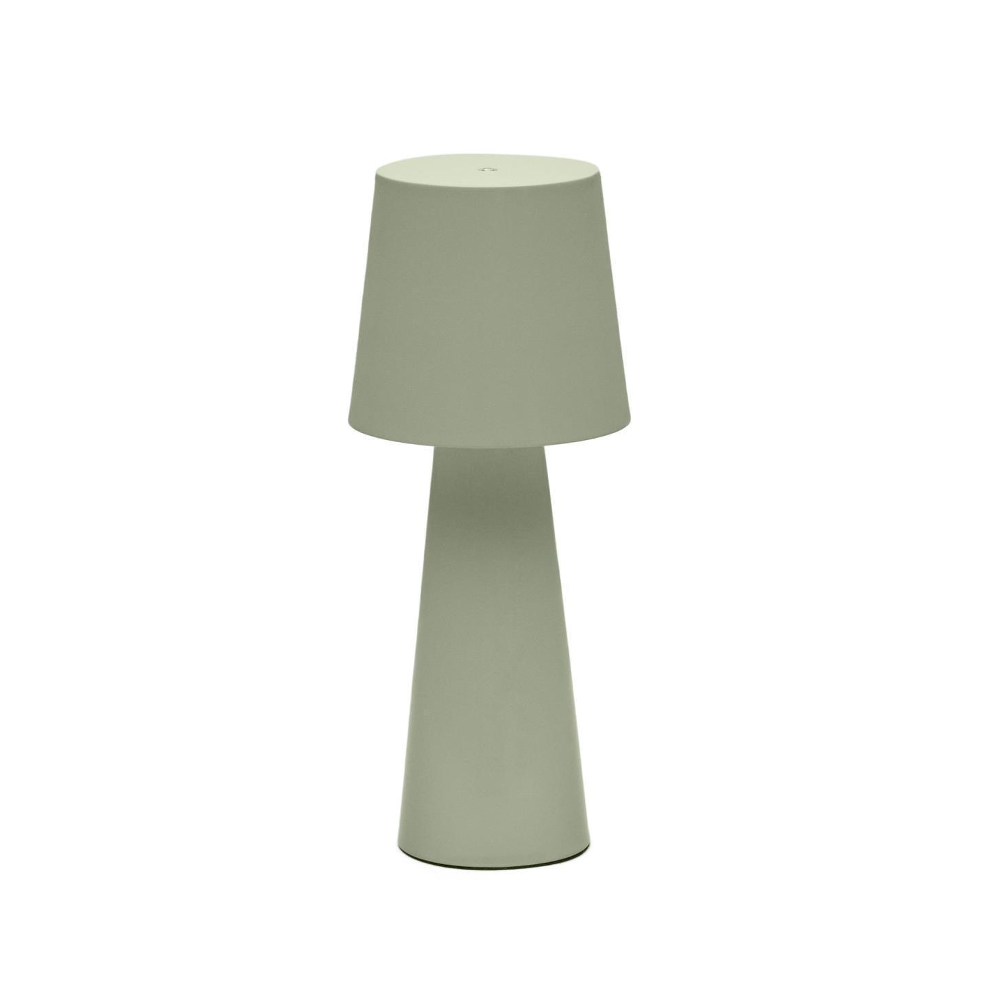 Lampa akumulatorowa zewnętrzna ARENYS jasnozielony La Forma 25 cm Eye on Design