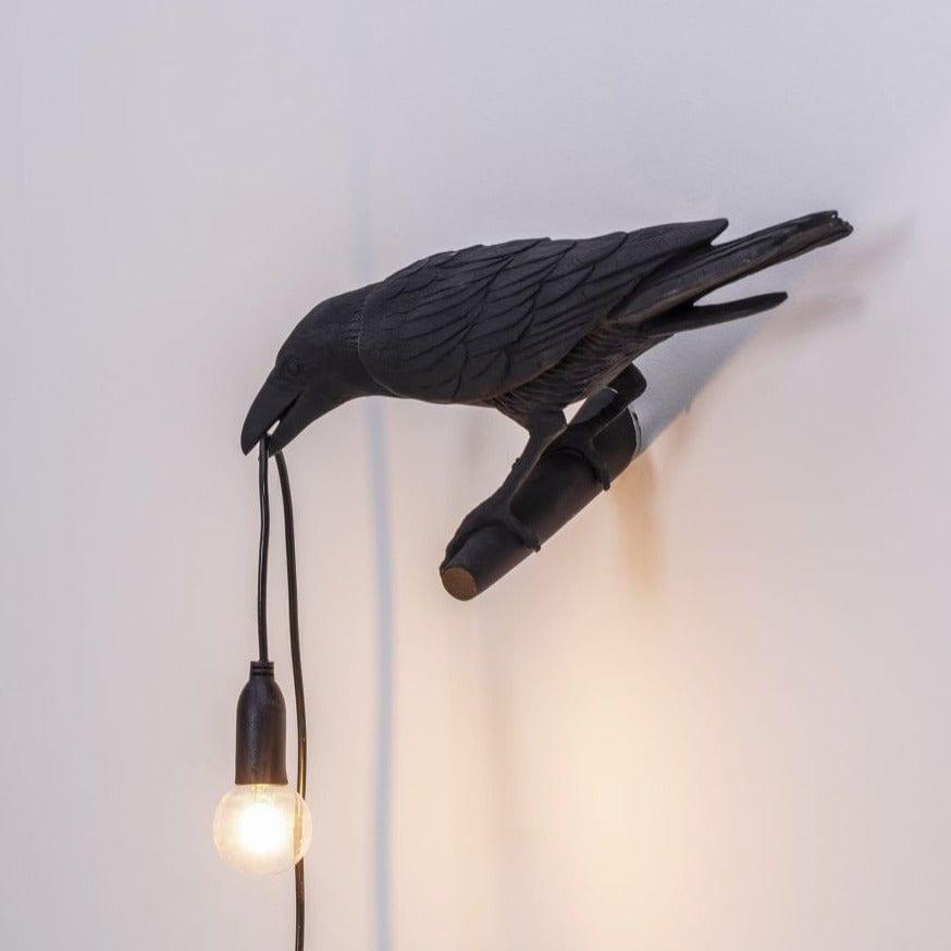 Lampa BIRD LOOKING LEFT czarny Seletti Eye on Design
