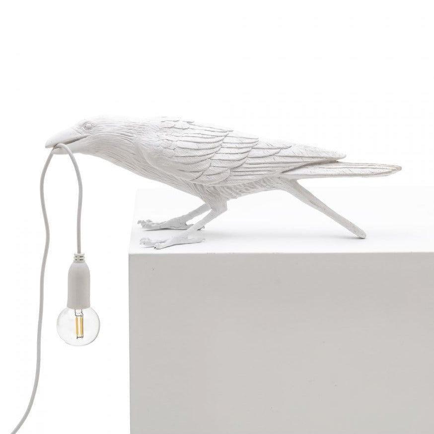 Lampa BIRD PLAYING biały Seletti Eye on Design