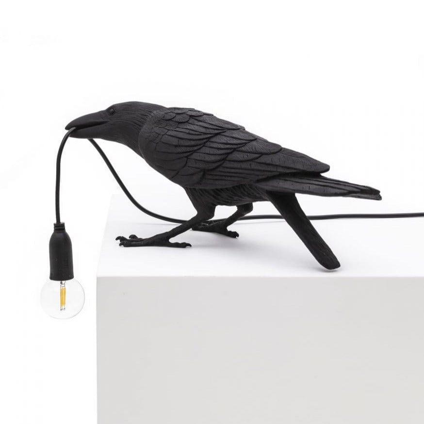 Lampa BIRD PLAYING czarny Seletti Eye on Design