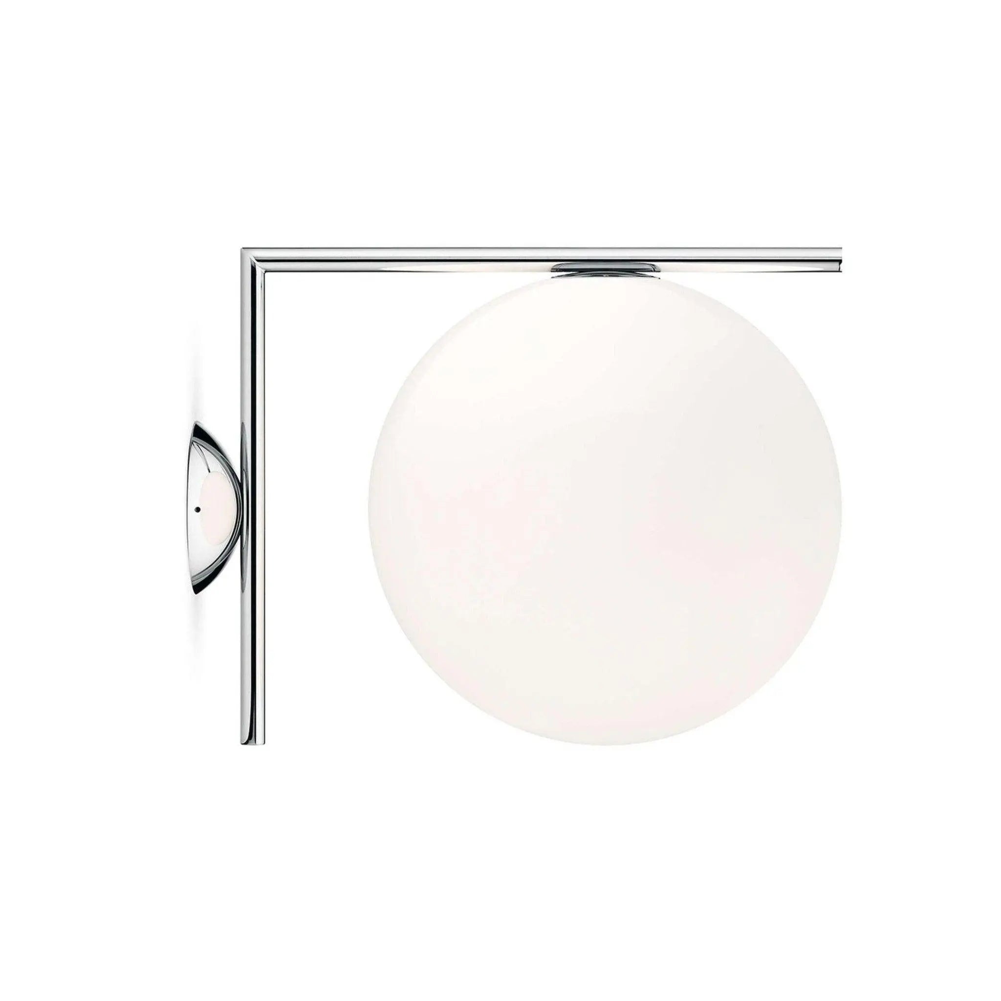 Lampa IC LIGHTS chromowany – szkło i metal