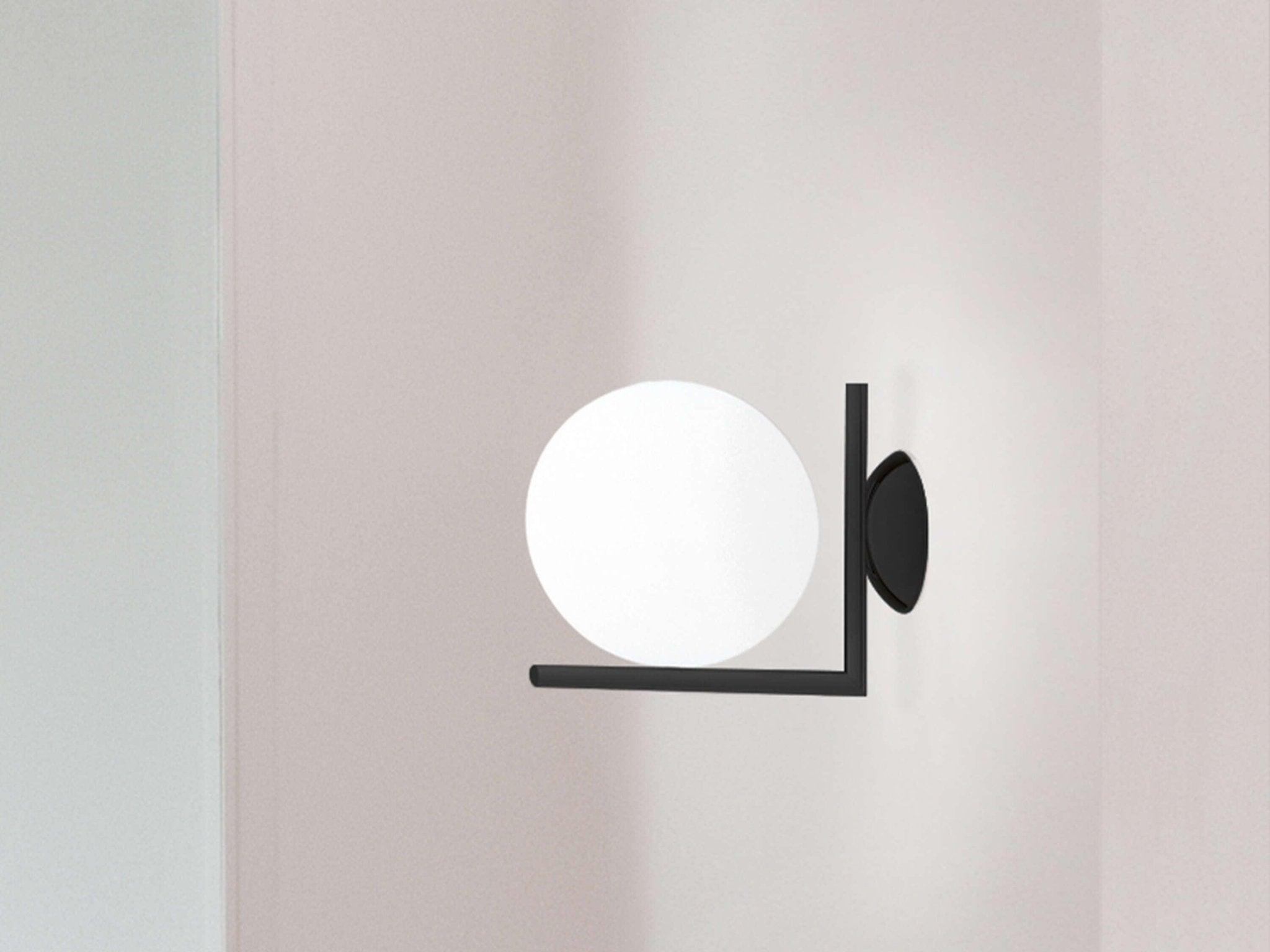 Lampa IC LIGHTS czarny – styl minimalistyczny