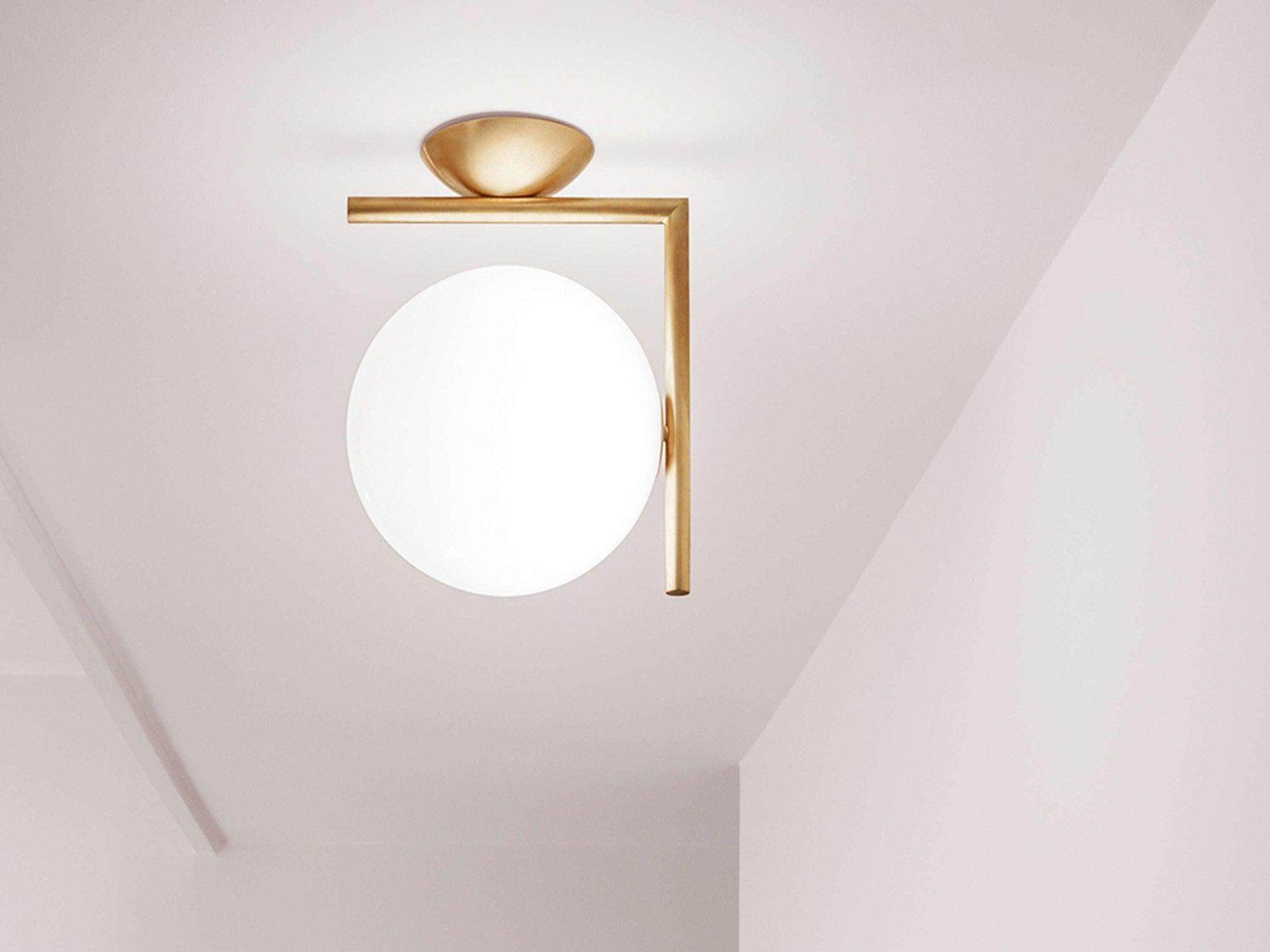 Kinkiet IC LIGHTS mosiężny – mosiądz