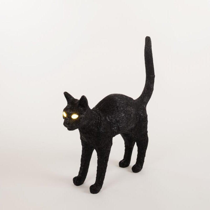 Lampa JOBBY THE CAT czarny Seletti Eye on Design