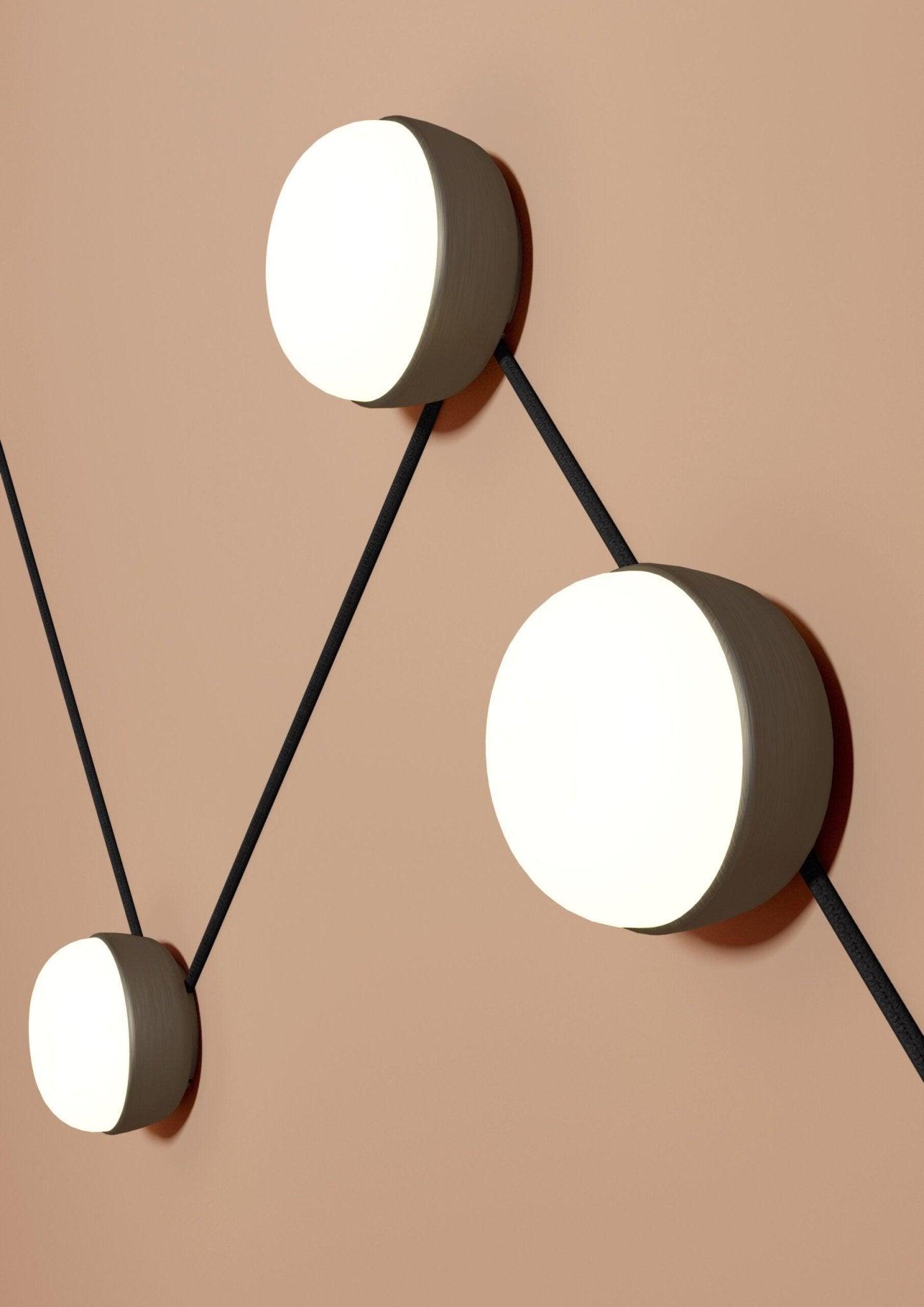 Lampa modułowa KIKI CONNECT szczotkowany brąz Contardi Eye on Design