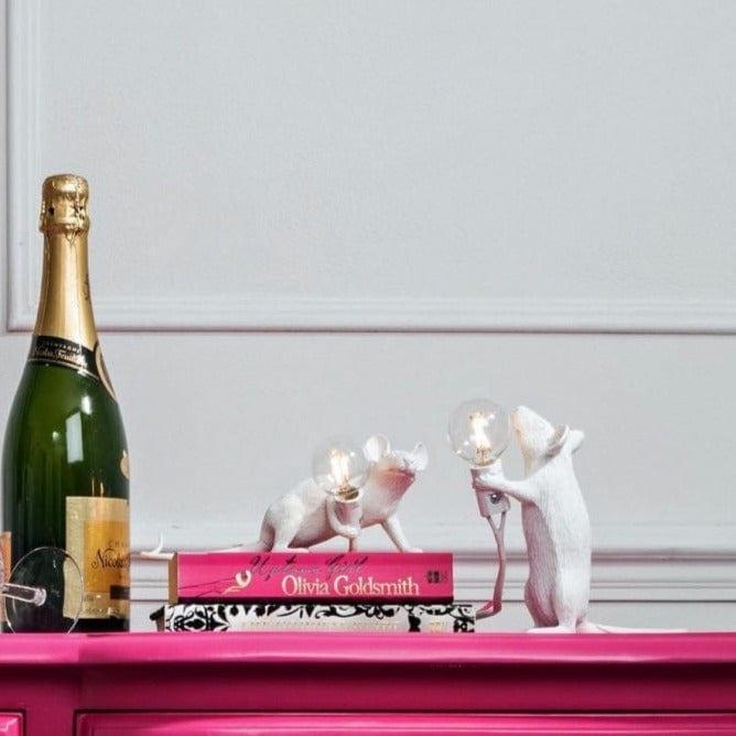 Lampa MOUSE MAC biały Seletti Eye on Design