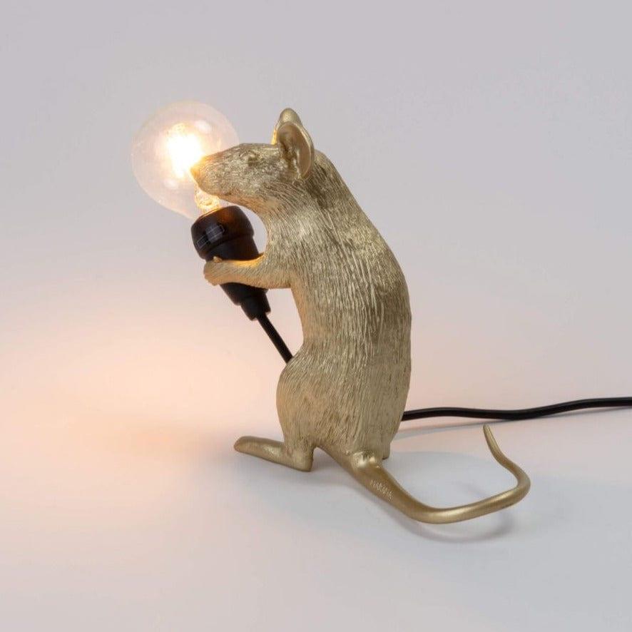 Lampa MOUSE MAC złoty Seletti Eye on Design