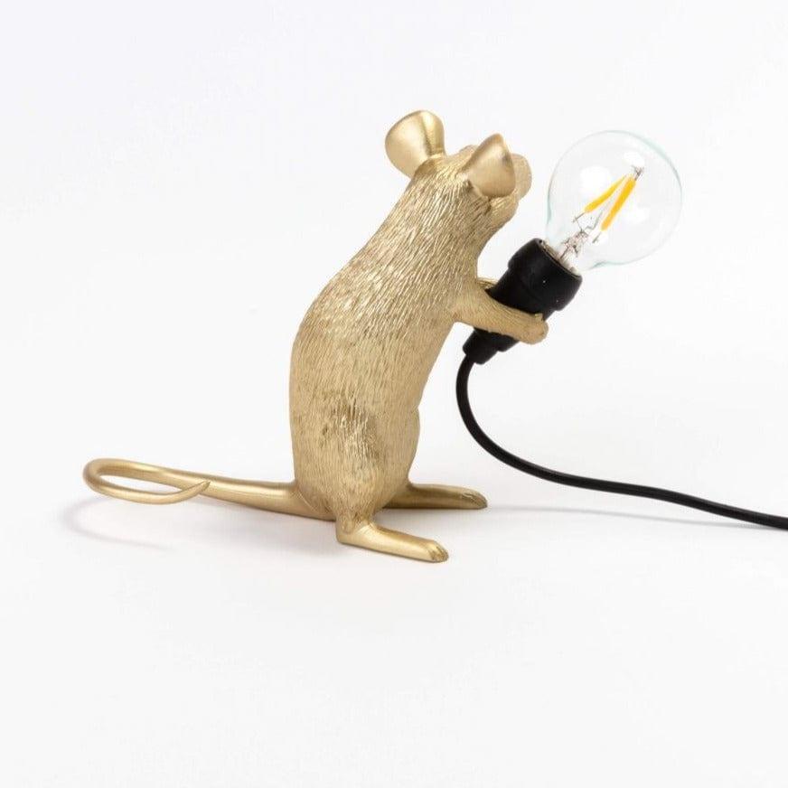 Lampa MOUSE MAC złoty Seletti Eye on Design