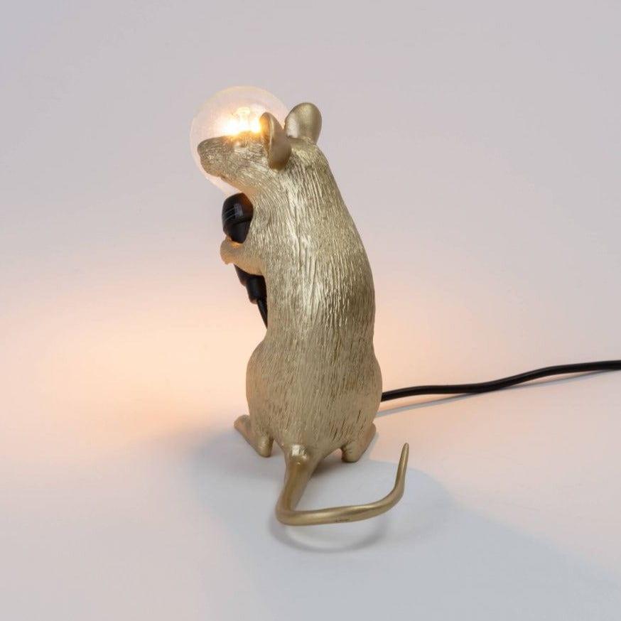 Lampa MOUSE MAC złoty Seletti Eye on Design
